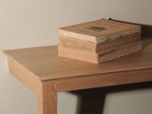 console-bois-huile console finition huile cire